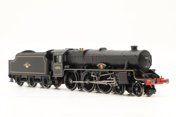 Hornby OO R2555 Class 5MT 45156 'Ayrshire Yeomanry' in BR Black L