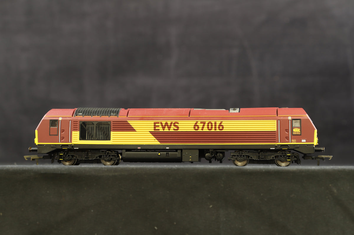 Hornby OO R3348 Class 67 &#39;67016&#39; EWS Livery, DCC Fitted