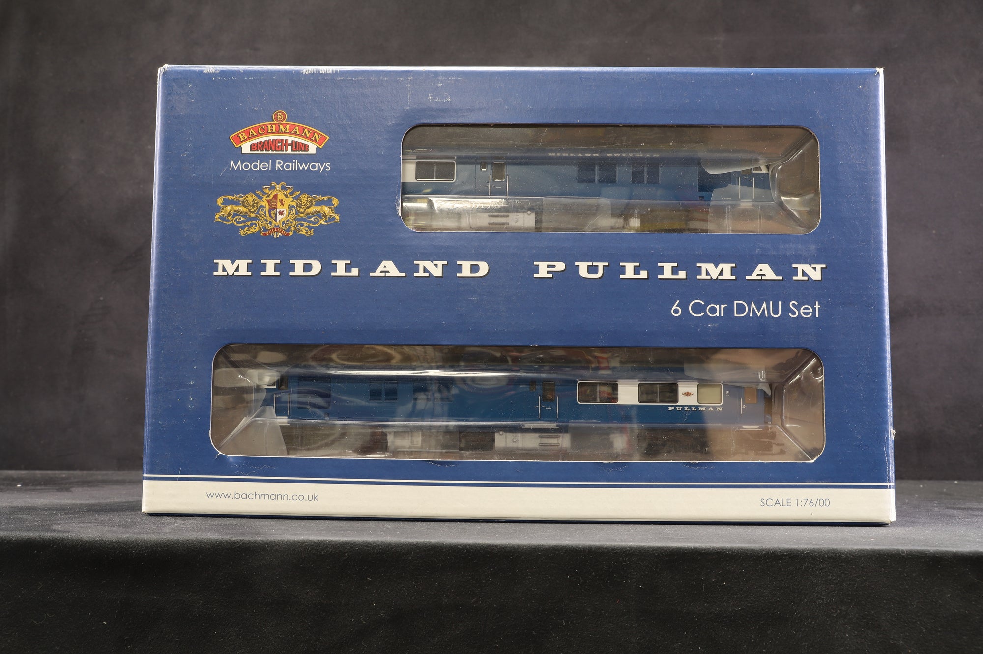 Bachmann OO 31-255DC Midland Pullman Six Car Unit Nanking Blue, DCC Fitted