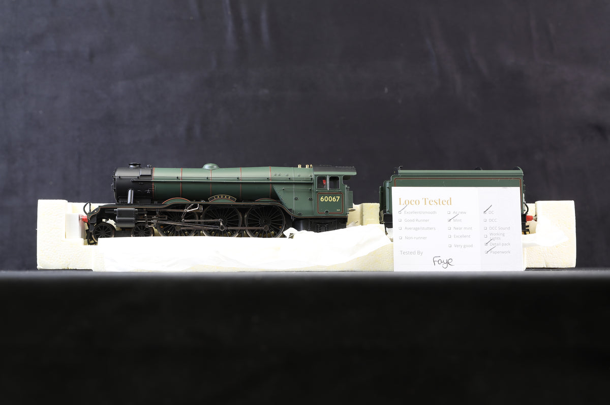 Hornby OO R2617 BR 4-6-2 Class A3 Locomotive &#39;60067&#39; &#39;Ladas&#39; BR Green E/C