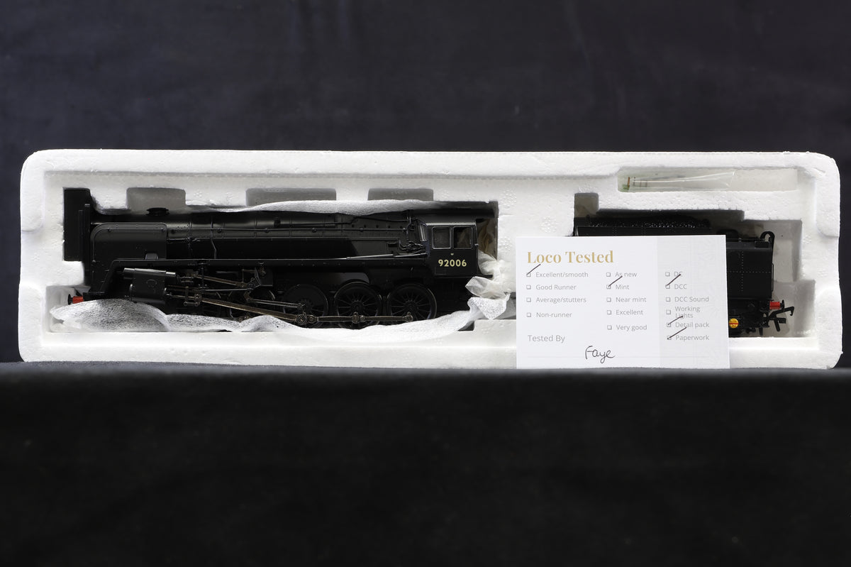 Bachmann OO 32-854 Standard Class 9F &#39;92006&#39; With BR1G Tender BR E/C, DCC
