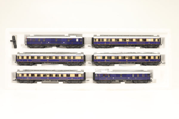 Marklin HO 42283 Rheingold Express Train Passenger Car Set - Clark