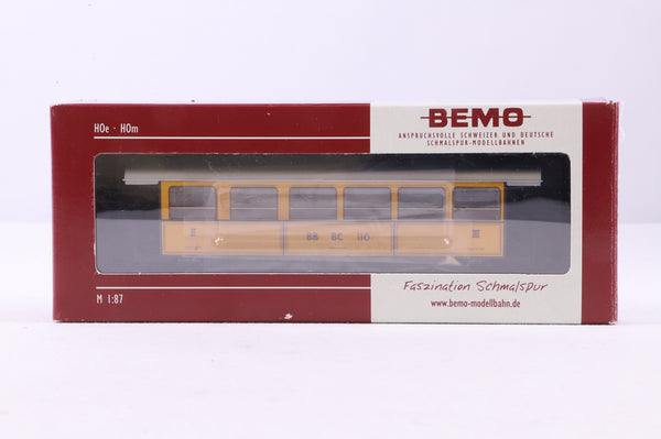 Bemo HOm 3233-160 2-Axle 2nd Class Passenger Coach 'Mesolcines