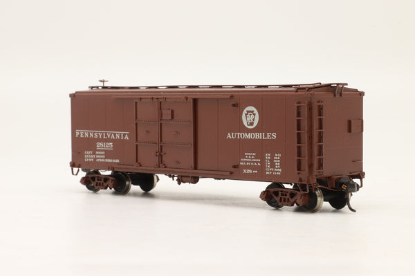 Overland Models HO Brass PRR X-28 Box Car '28125' - Clark Railworks