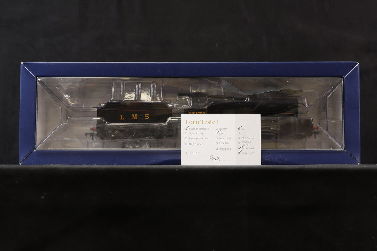 Bachmann OO 32-178A LMS Crab &#39;13174&#39; LMS Lined Black