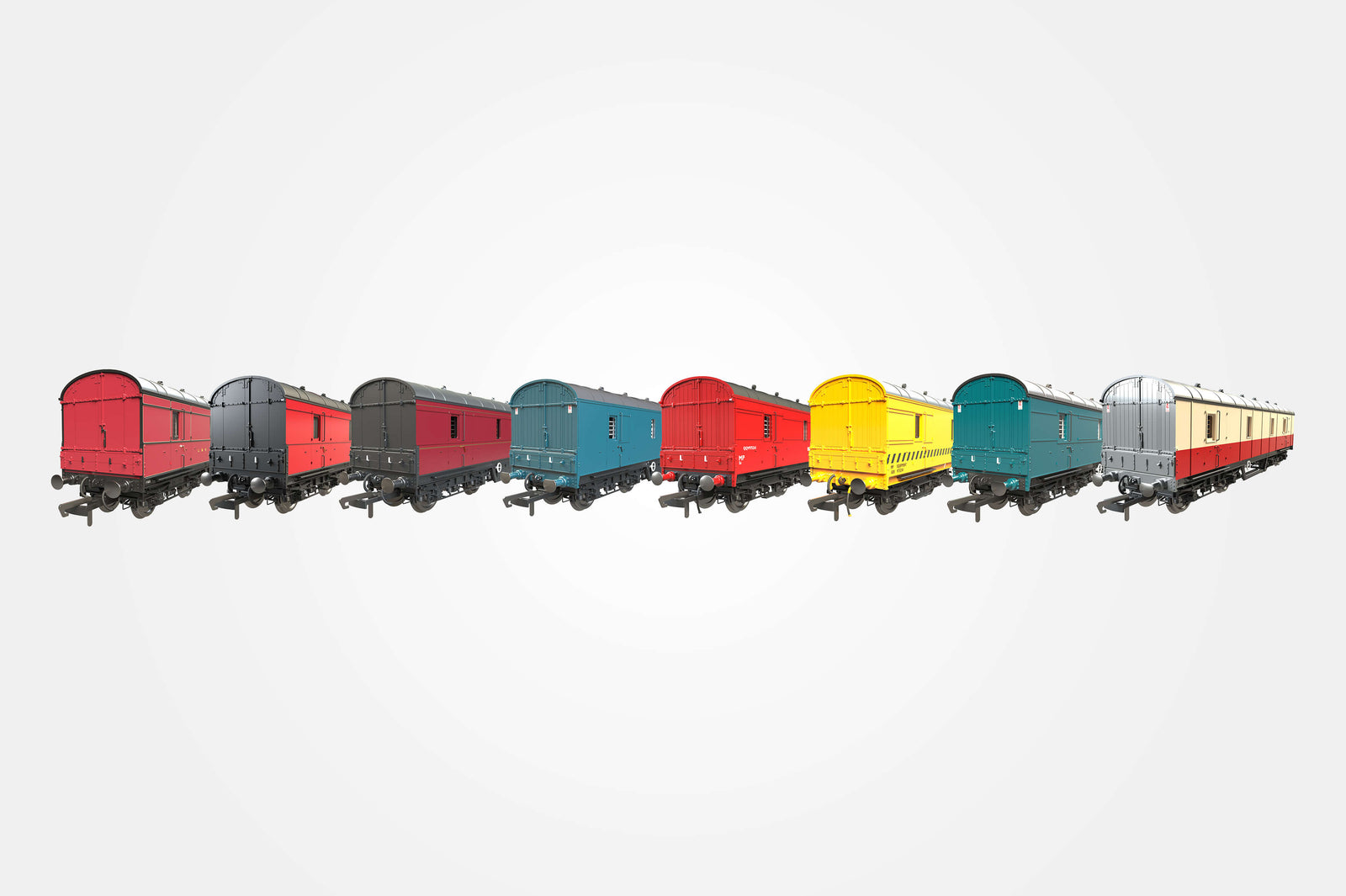 LMS 42ft GUV & Bogies