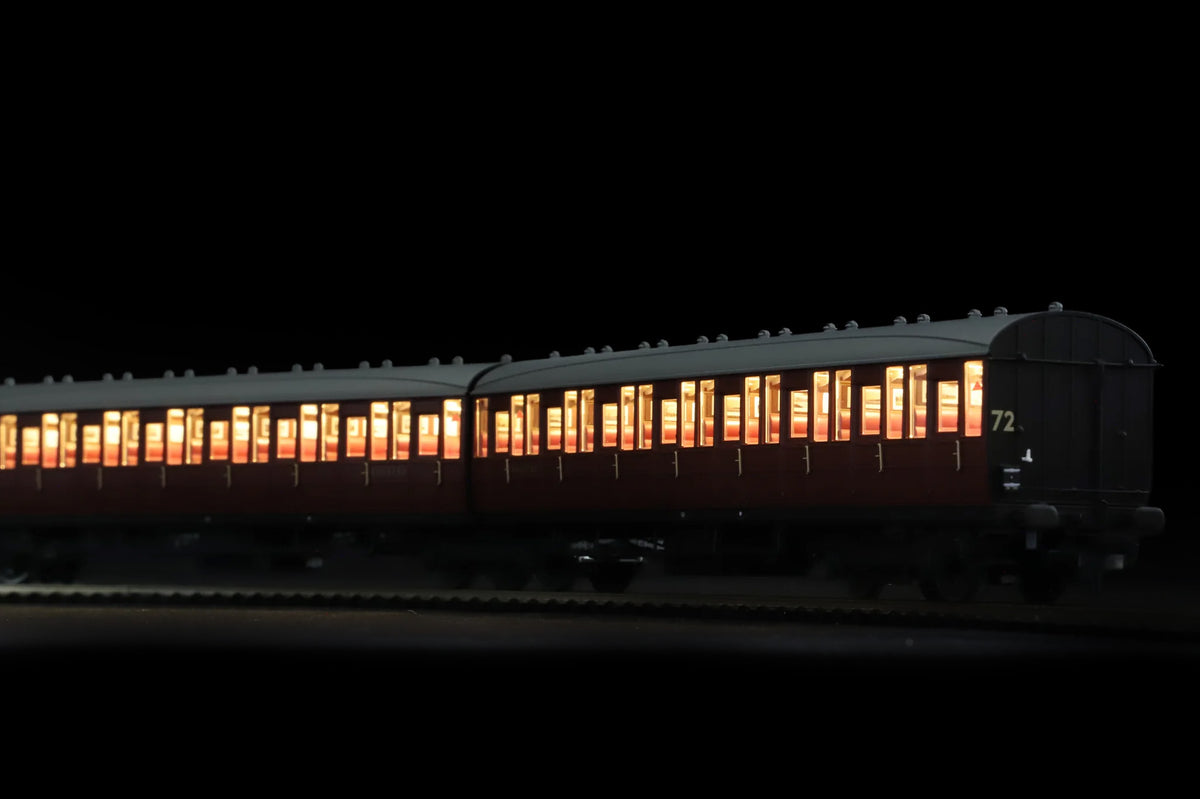 Clark Railworks OO Gauge C2003A Quad Art Set No. 72, BR Maroon