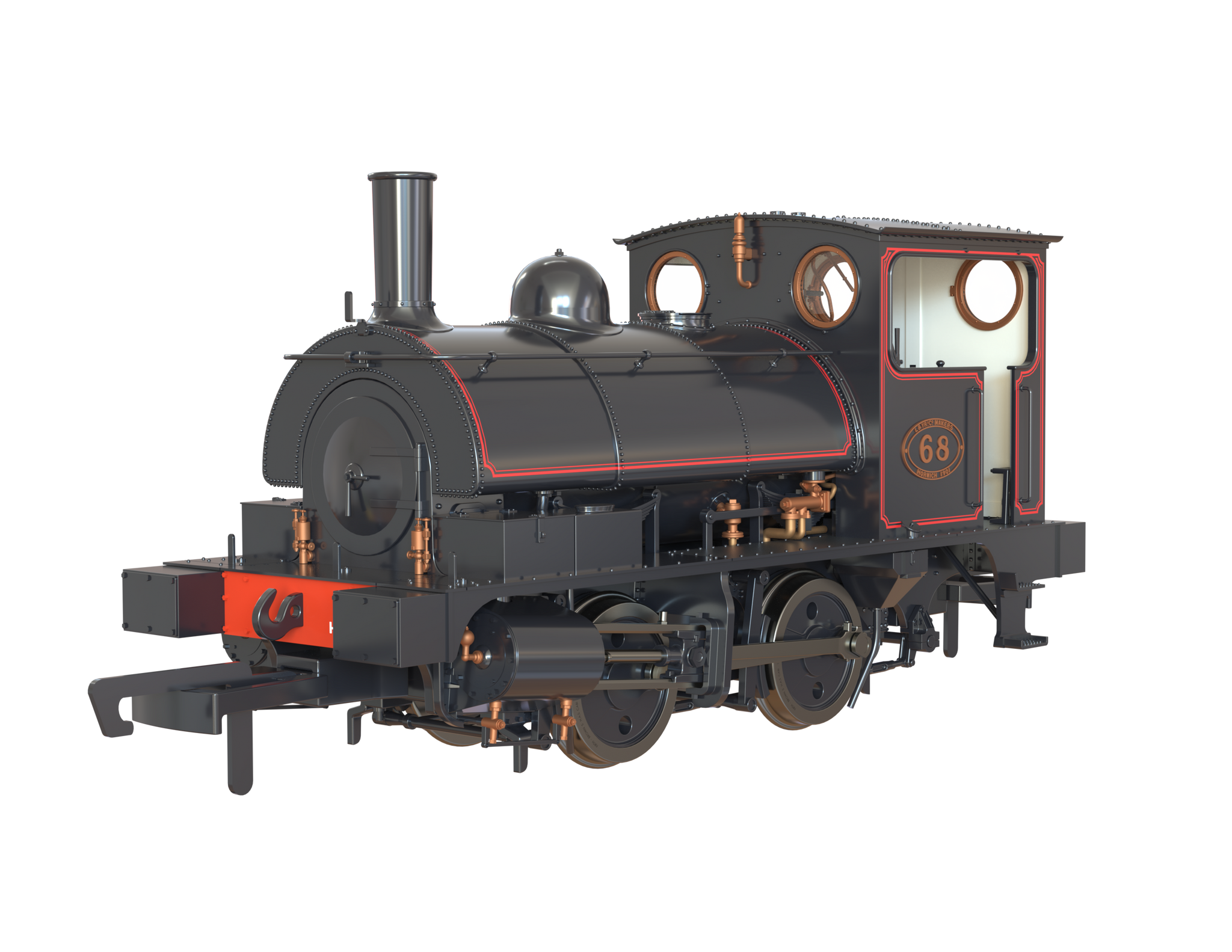 クラシック Islensk Pjodlog Clark Railworks OO Gauge C1029 L&Y Class 21 Pug, L&Y Lined