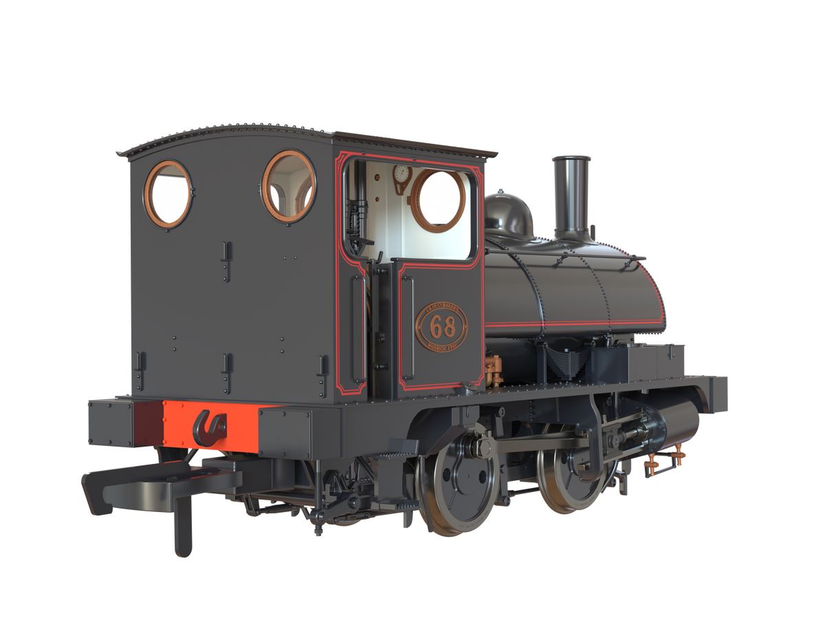 Clark Railworks OO Gauge C1029 L&amp;Y Class 21 Pug, L&amp;Y Lined Black &#39;68&#39;, Preserved (pre-order)