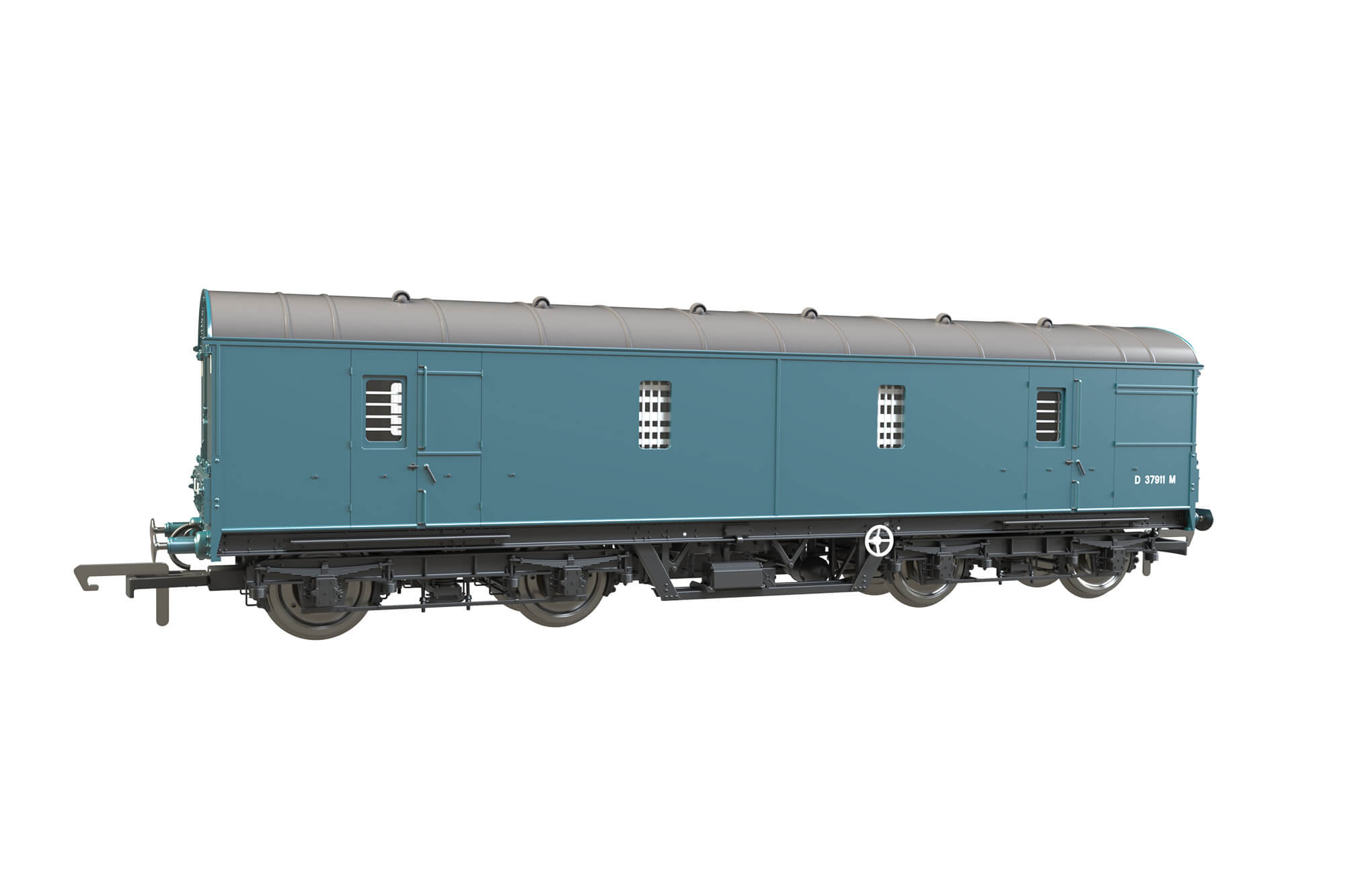 Clark Railworks OO C2023 LMS 42ft GUV No. 37911 BR Blue