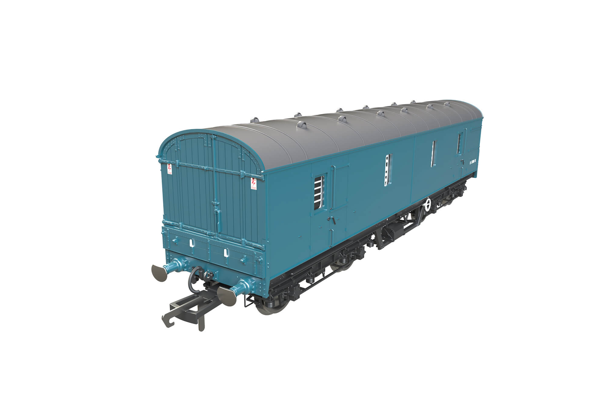 Clark Railworks OO C2023 LMS 42ft GUV No. 37911 BR Blue