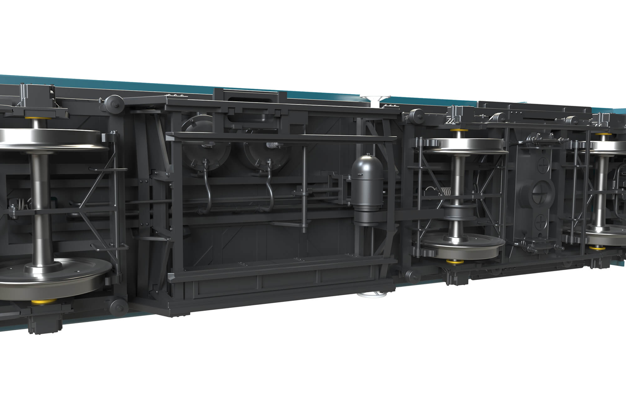 Clark Railworks OO C2023 LMS 42ft GUV No. 37911 BR Blue
