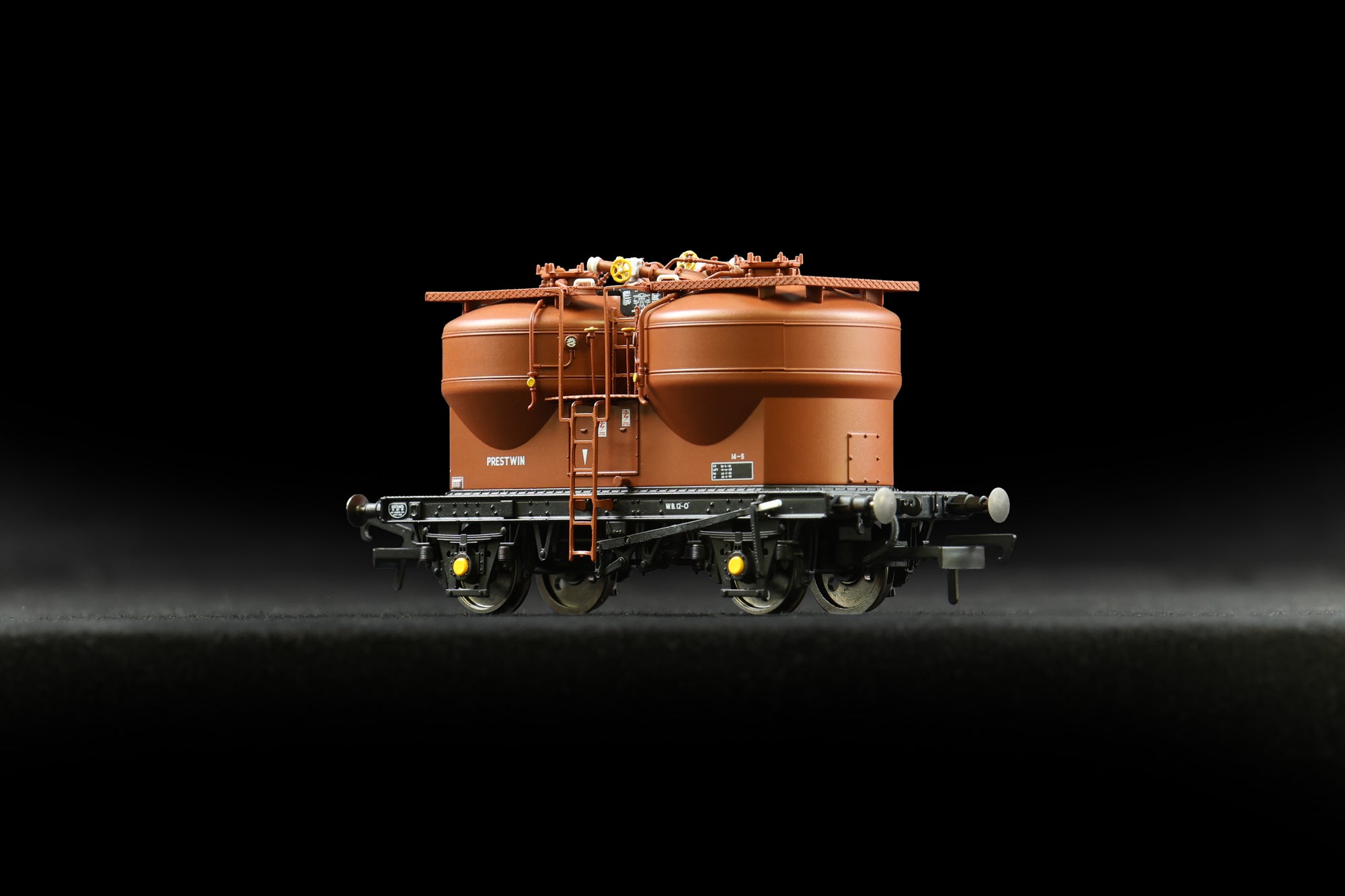 Clark Railworks OO Gauge C3041A BR Bauxite Prestwin Wagons (3-Pcs), B873405, B873409 & B873763
