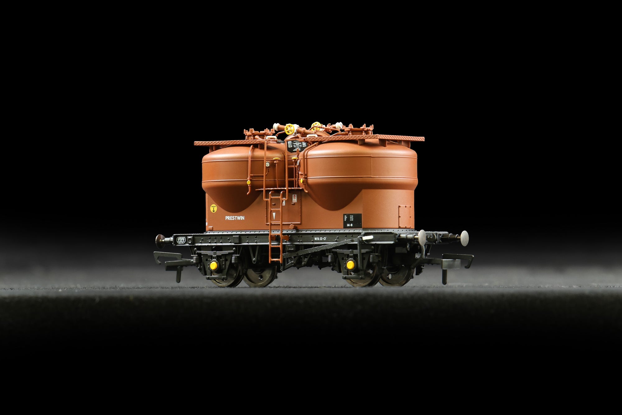 Clark Railworks OO Gauge C3041 BR Bauxite Prestwin Wagons (3-Pcs), B873400, B873402 & B873760
