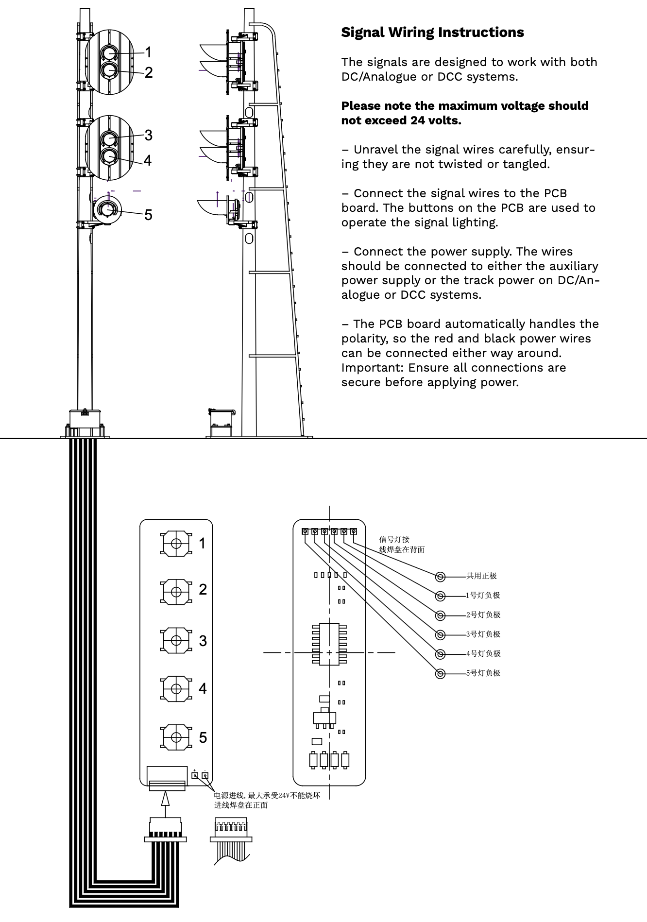 MTC HO 0132F005E Home Signal (Five-Aspect)