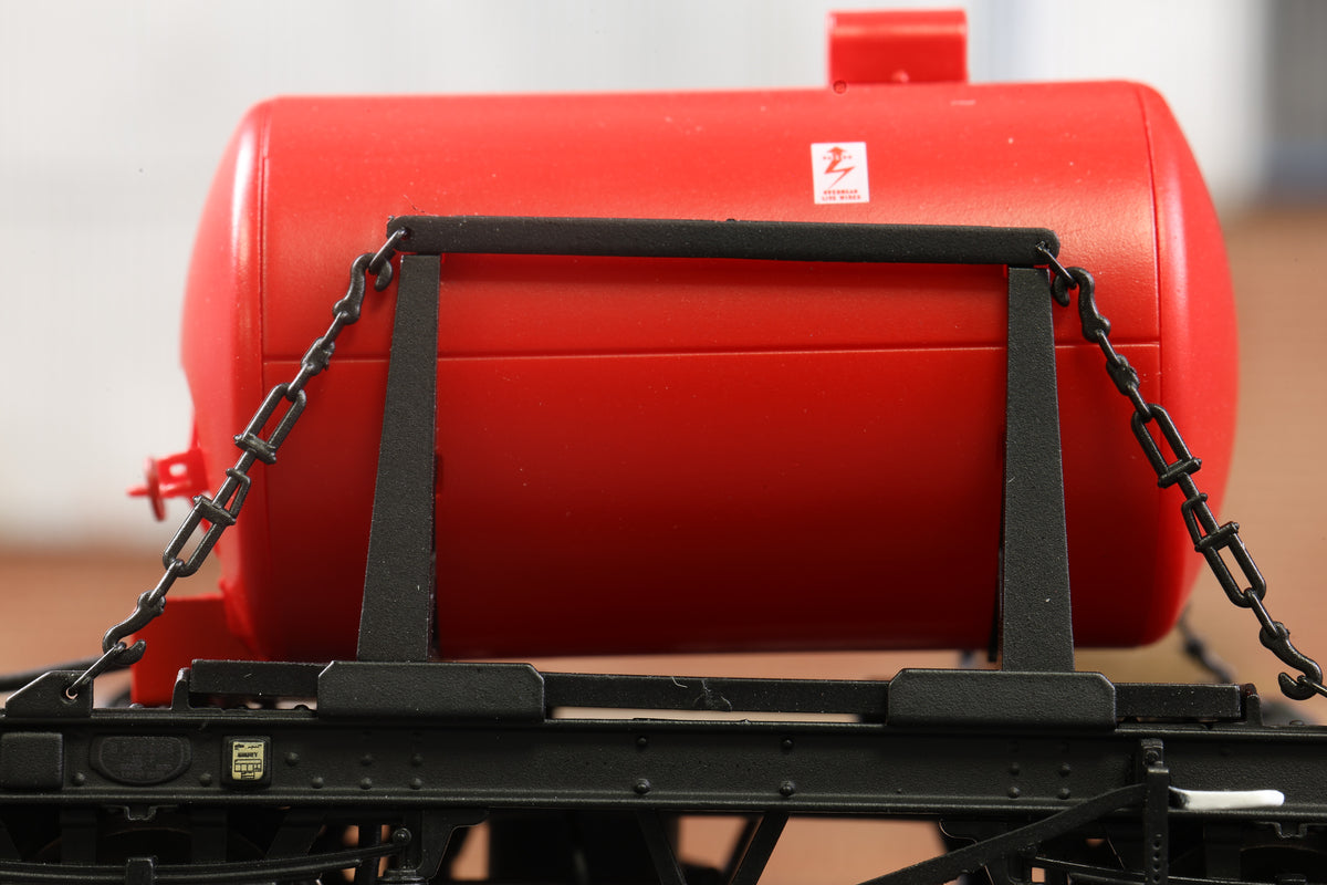 Clark Railworks OO Gauge C6025 Demountable Tank Load &#39;B749028&#39;, Plain Red (Internal User)