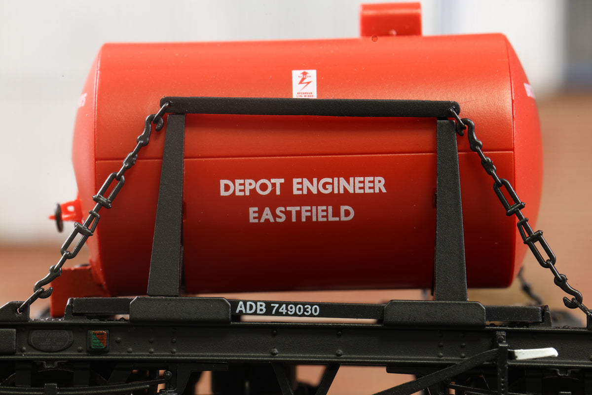 Clark Railworks OO Gauge C6024 Demountable Tank Load &#39;ADB749030&#39;, British Railways/Eastfield