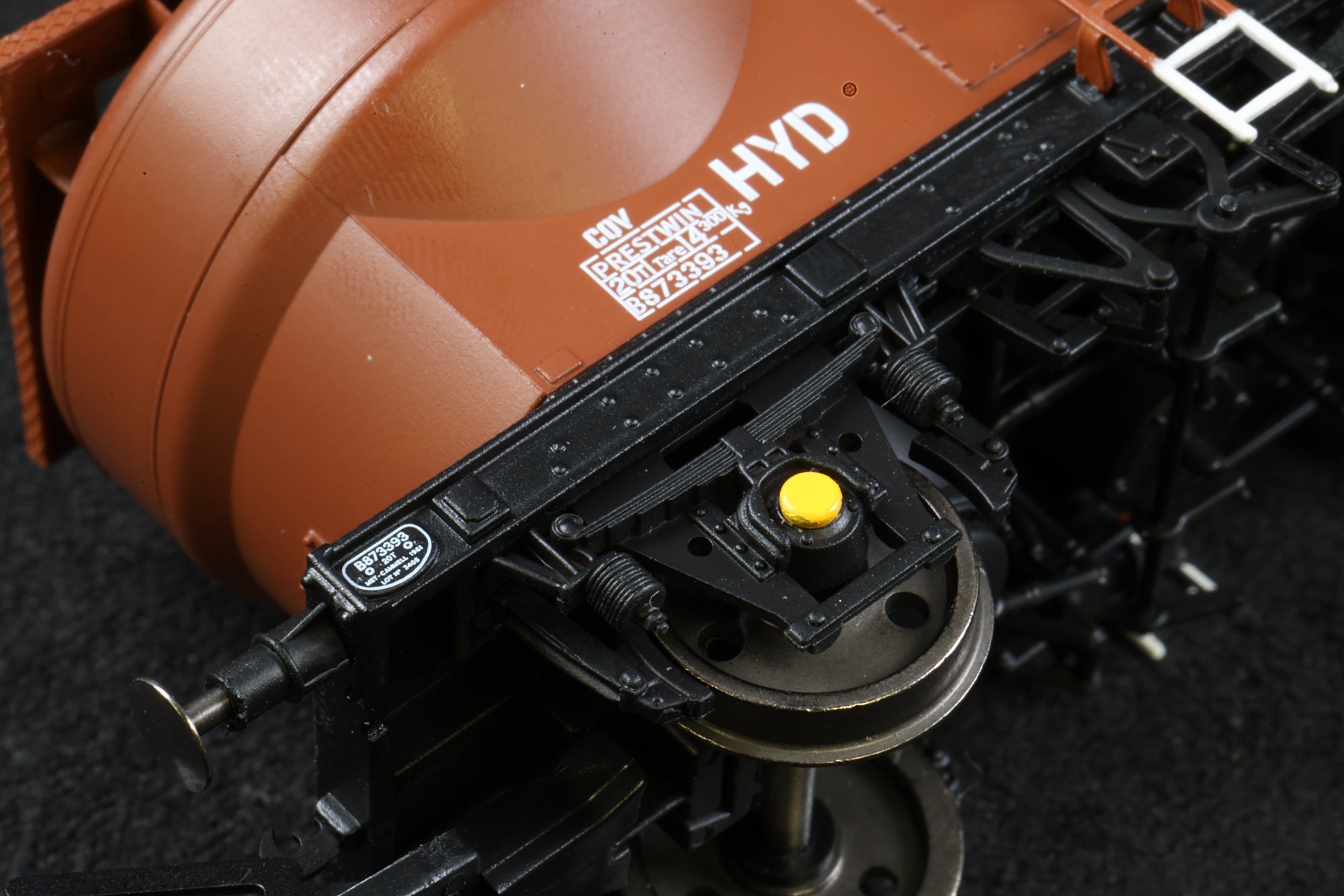 Clark Railworks OO Gauge C3042C BR Bauxite Prestwin Wagons (3-Pcs), B873393, B873729 & B873758 (TOPS)