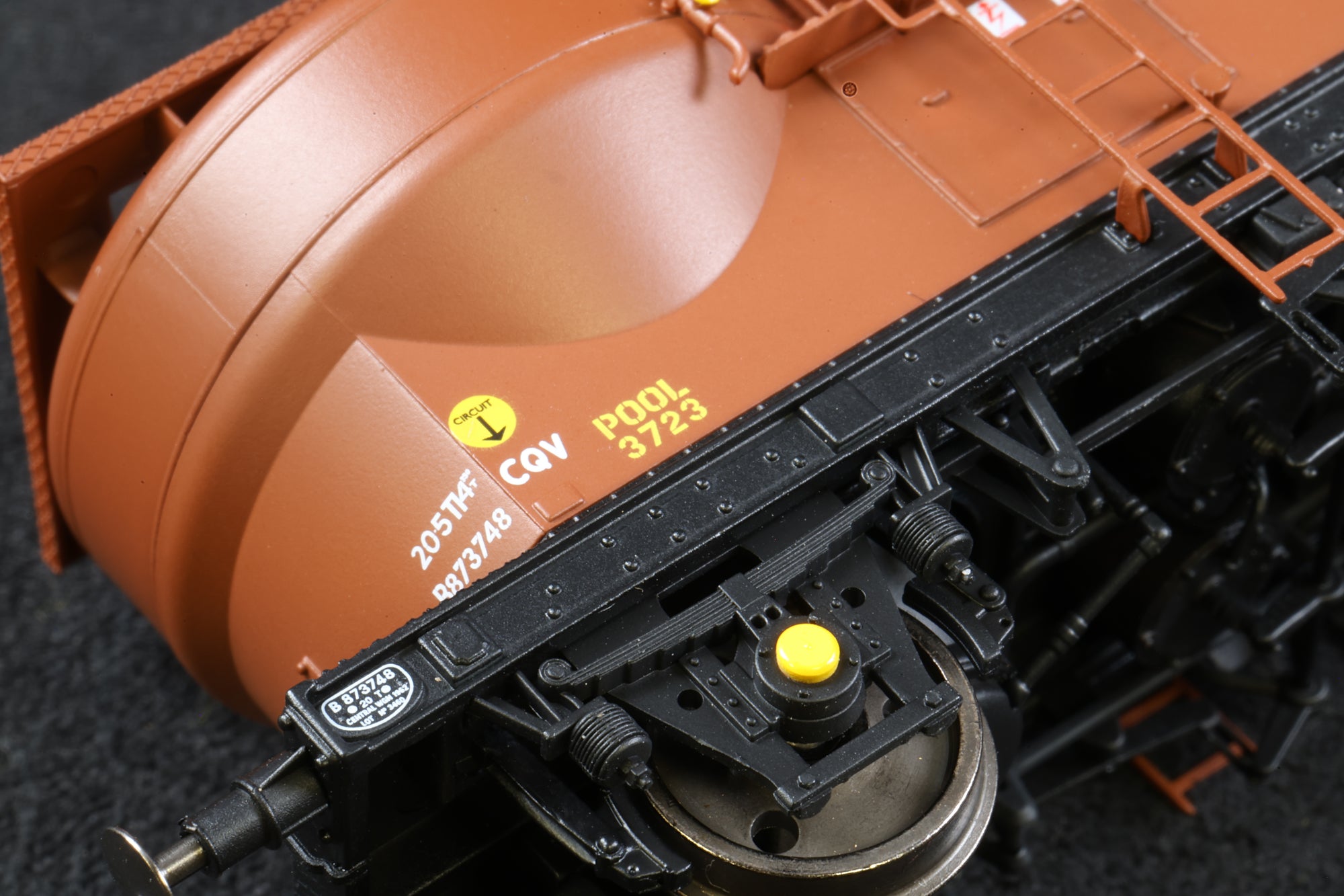 Clark Railworks OO Gauge C3042B BR Bauxite Prestwin Wagons (3-Pcs), B873388, B873748 & B873755 (TOPS)