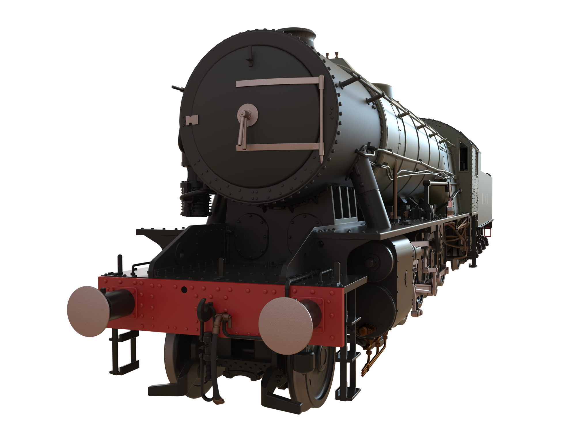 Clark Railworks Finescale OO Gauge C1000Z WD 2-10-0 Austerity, WD Khaki Green ‘73755’ 'Longmoor' Preserved