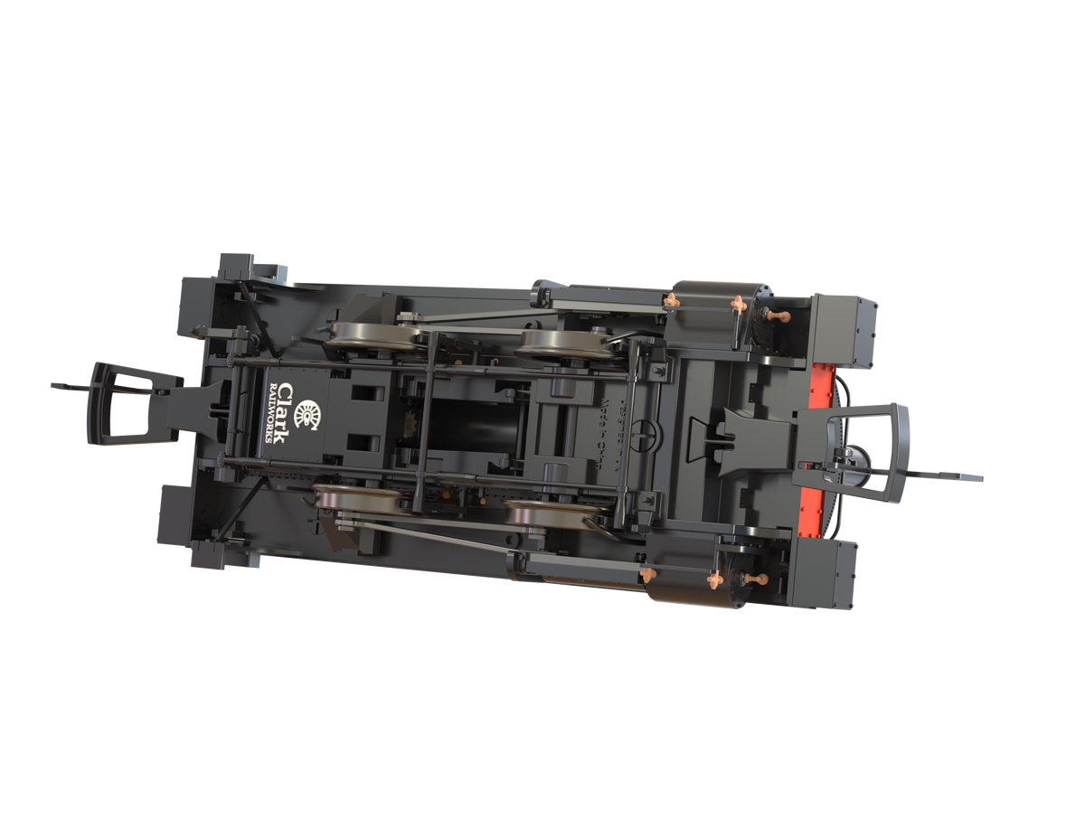 Clark Railworks OO Gauge C1020 L&amp;Y Class 21 Pug, L&amp;Y Lined Black &#39;155&#39; (pre-order)