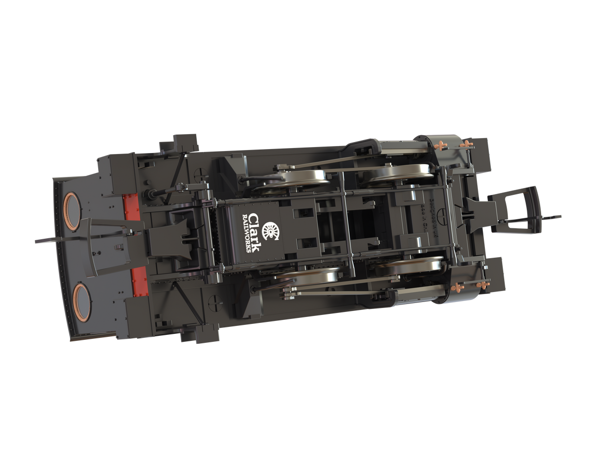 Clark Railworks OO Gauge C1020 L&amp;Y Class 21 Pug, L&amp;Y Lined Black &#39;155&#39; (pre-order)