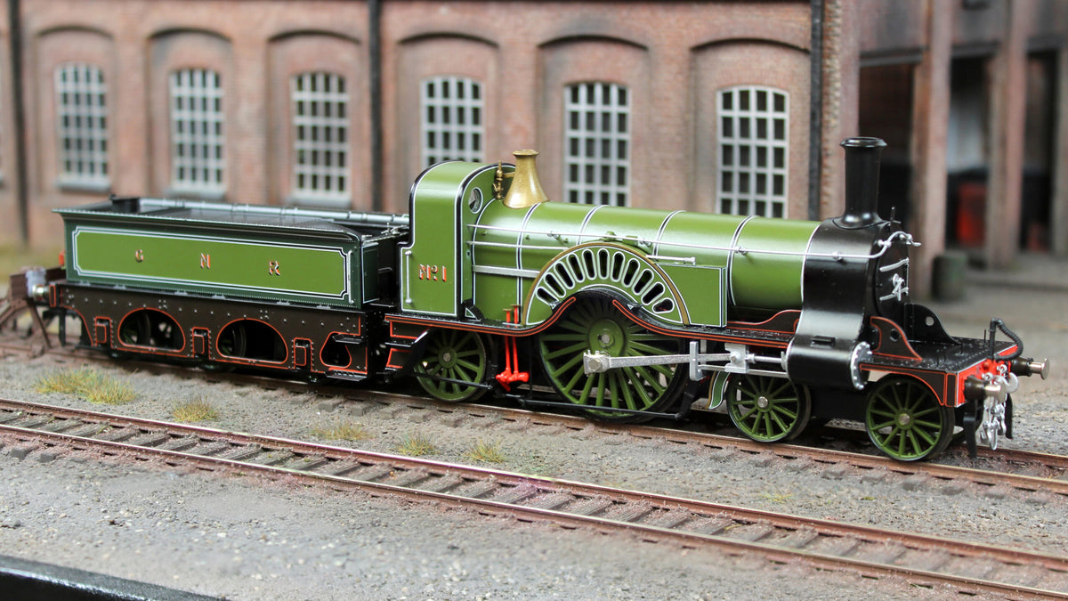 NEW Rapido OO 947501 GNR Stirling Single 4-2-2 GNR Green (1938 Condition) &#39;1&#39; , DCC Sound