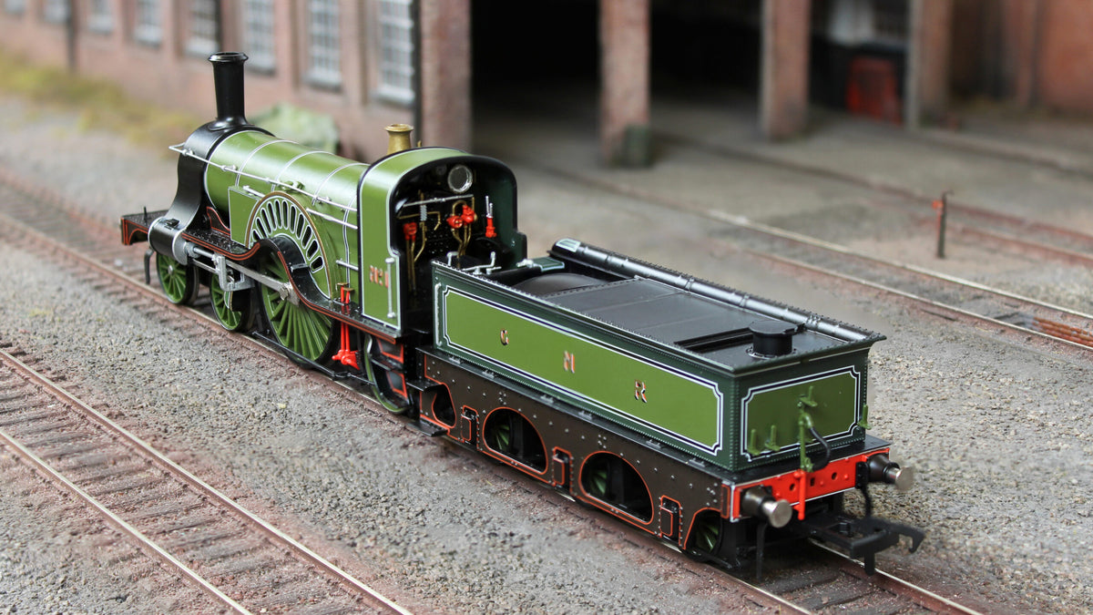 NEW Rapido OO 947501 GNR Stirling Single 4-2-2 GNR Green (1938 Condition) &#39;1&#39; , DCC Sound