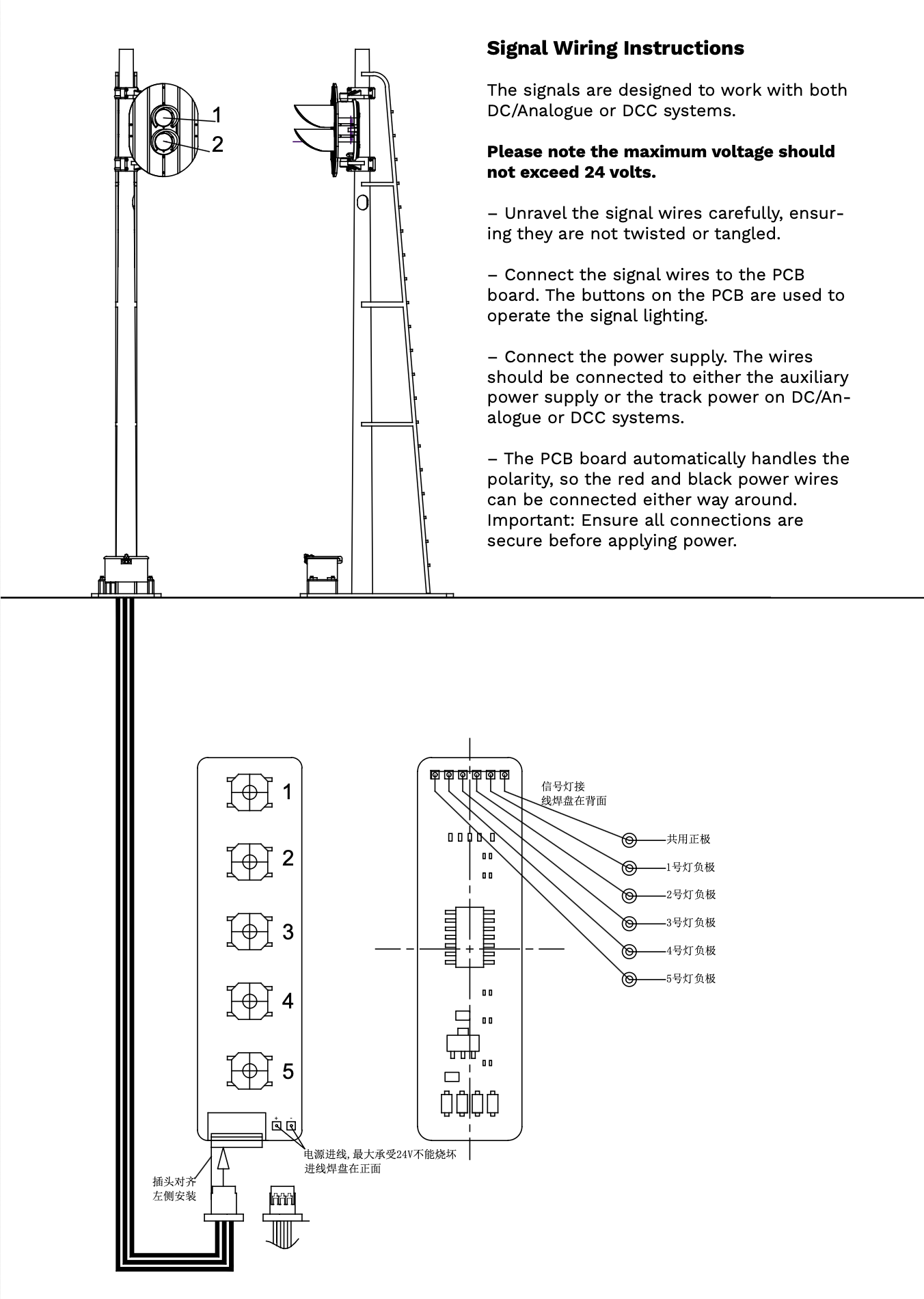 MTC HO 0132F001 Signal (Two-Aspect)