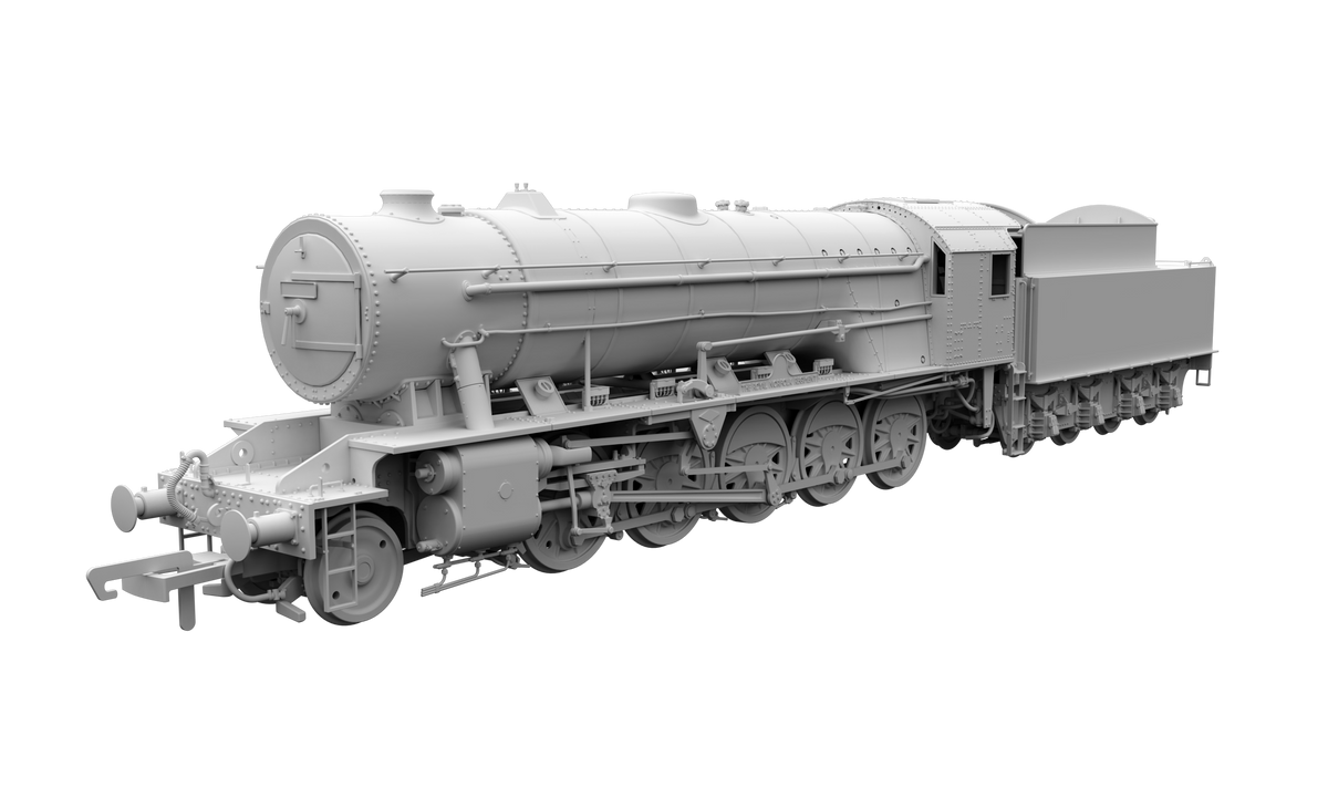 Clark Railworks Finescale OO Gauge C1005Z WD 2-10-0 Austerity, BR Black Early Crest ‘90775’ ‘The Royal Norfolk Regiment&#39; Era 11 Preserved (pre-order)