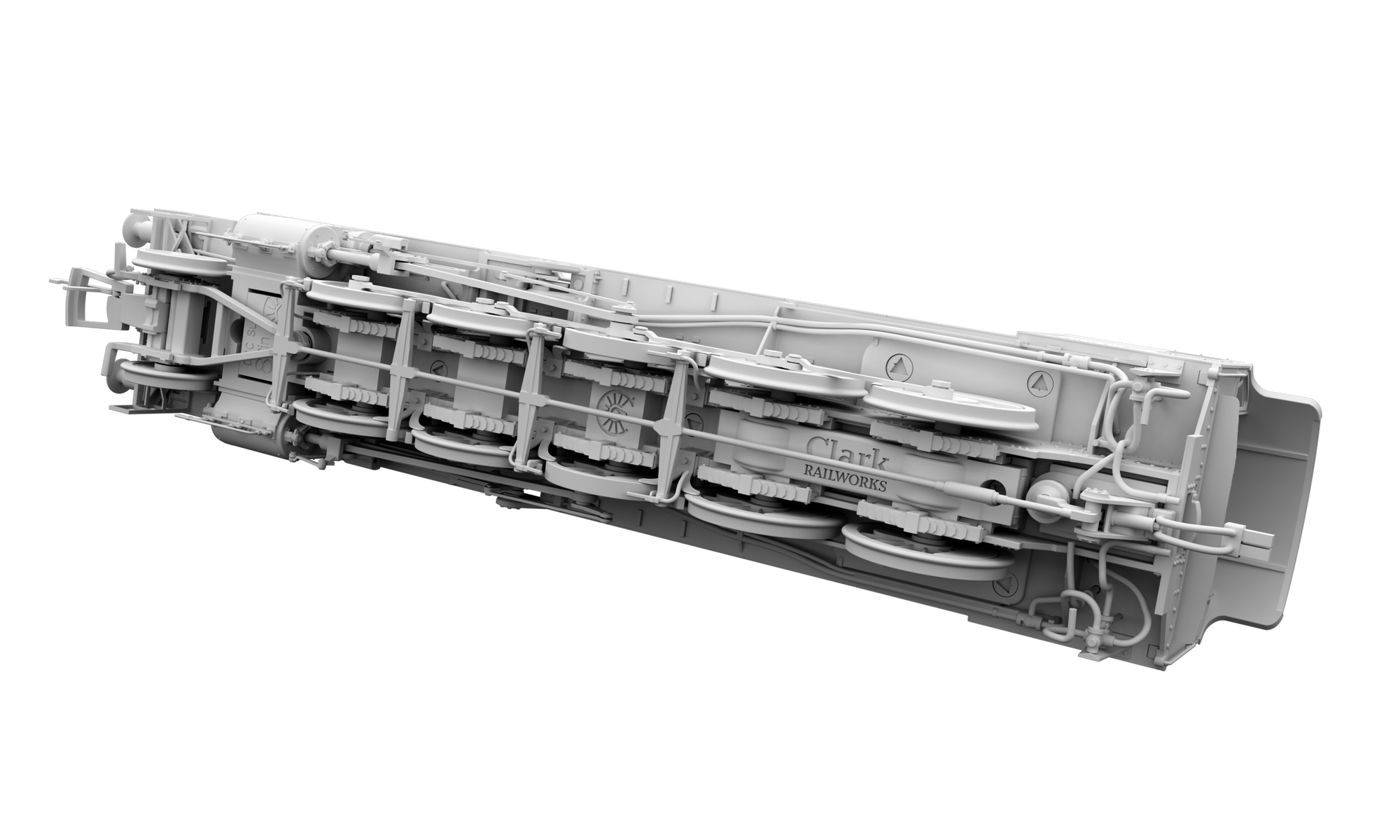 Clark Railworks Finescale OO Gauge C1006C WD 2-10-0 Austerity, BR Black, Late Crest ‘90767’ Era 5