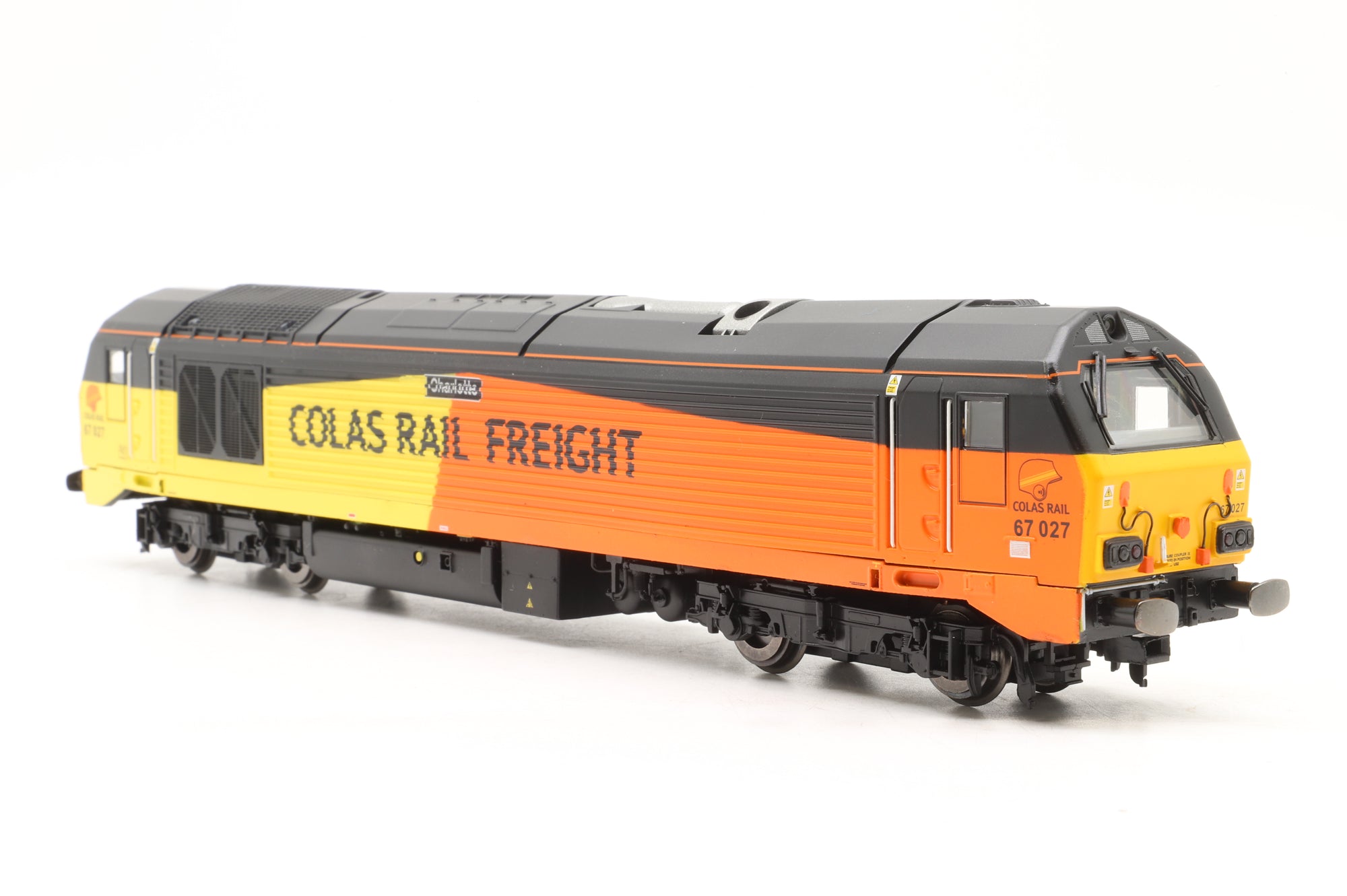Hornby OO R3659 Class 67 '67027' 'Charlotte' Coals DCC Fitted