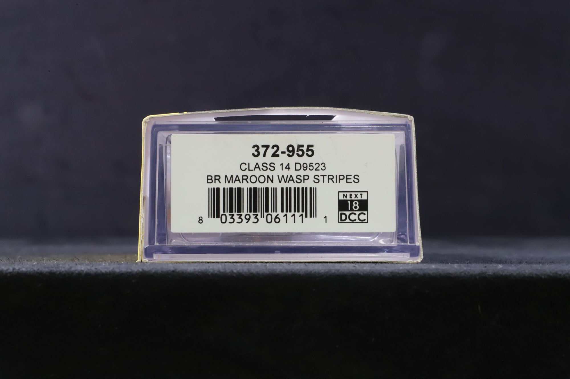 Graham Farish N 372-2443 Class 14 'D9523' BR Maroon Wasp Stripes DCC Sound
