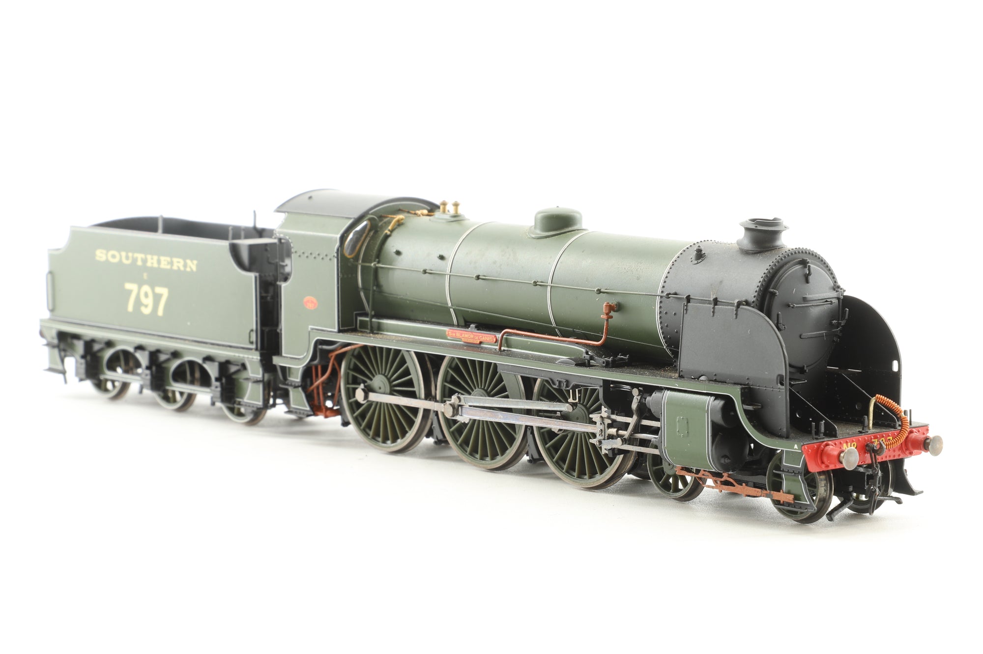 WORKSHOP Hornby OO Class N15 'Sir Blamor de Ganis' '797' SR Olive Green, Non-Runner