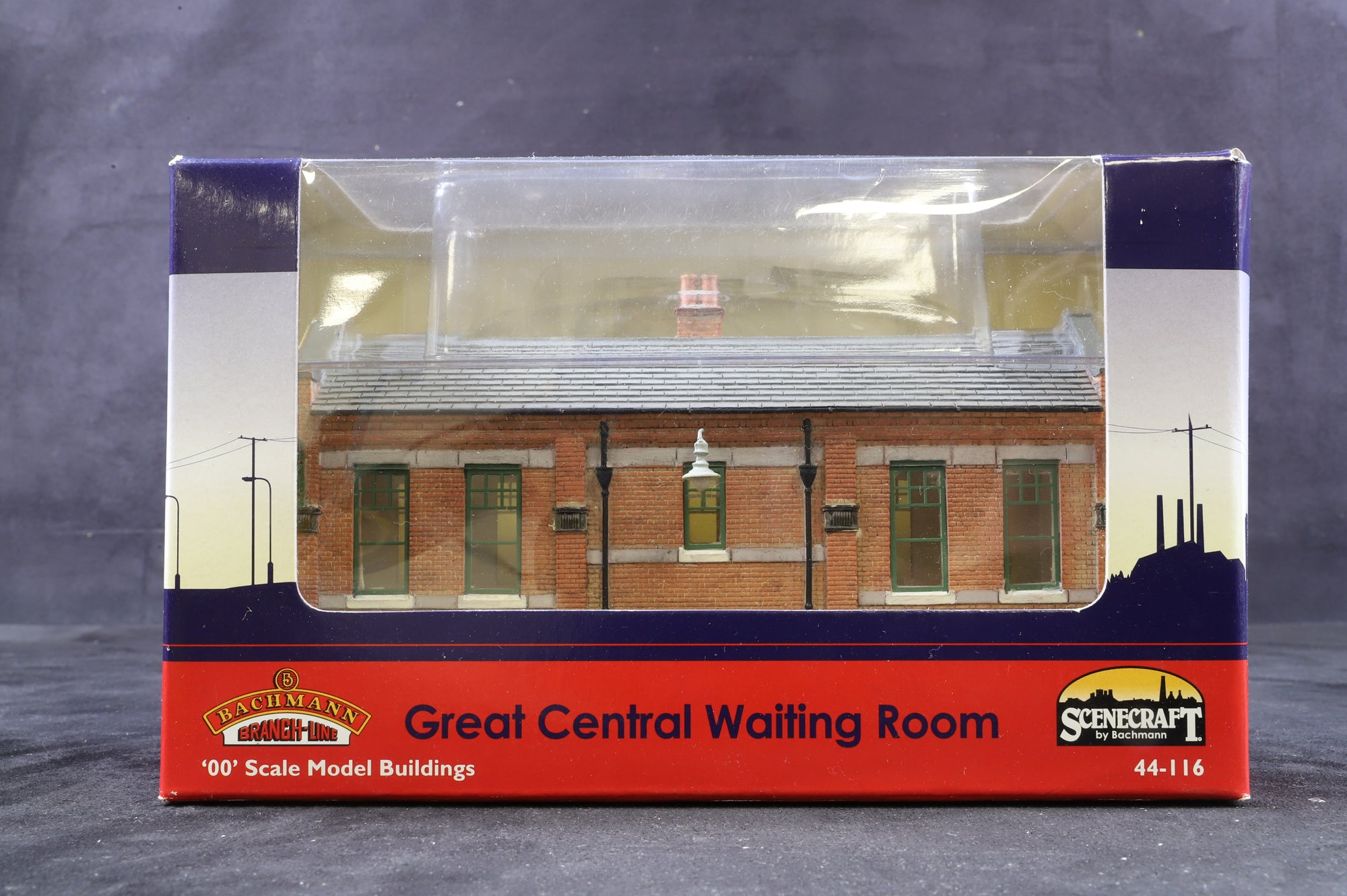Bachmann Scenecraft OO Great Central Set Of 4 Buildings Inc. 44-115, 44-116, 44-117 & 44-118