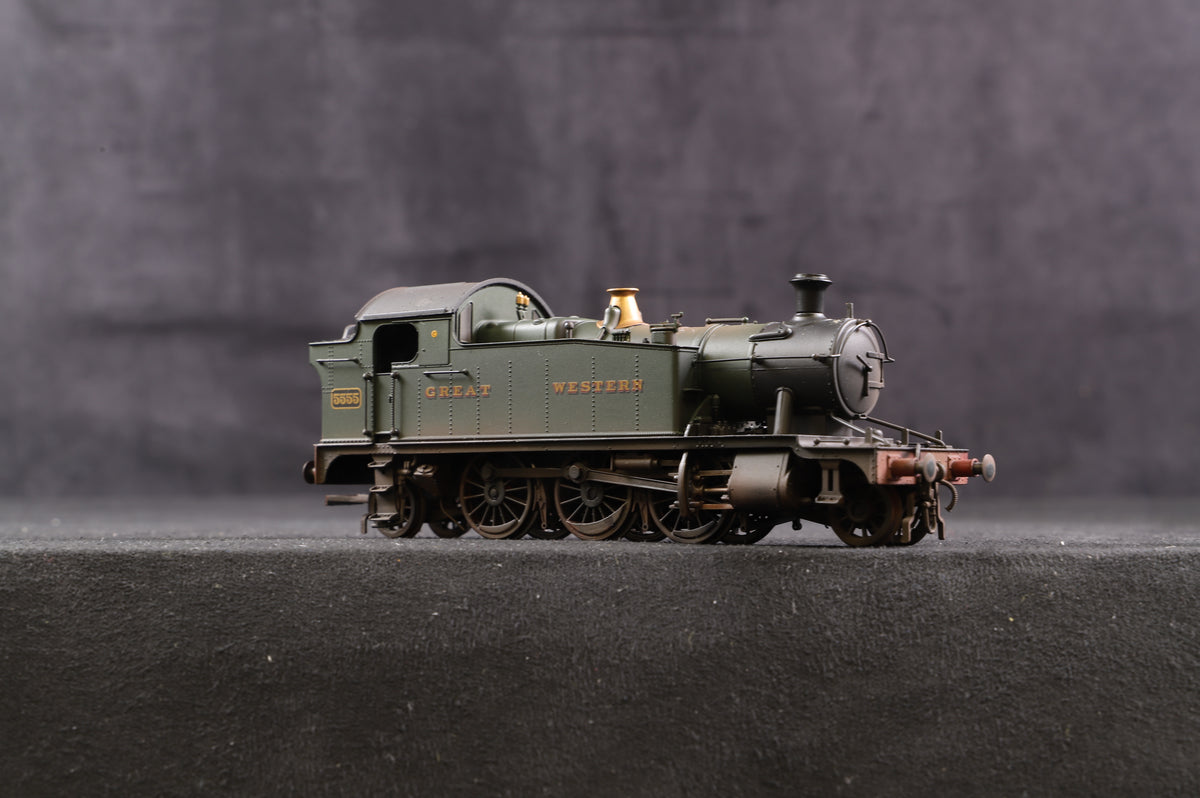 Bachmann OO 32-136 4575 Prairie Tank &#39;5555&#39; Great Western Green Weathered