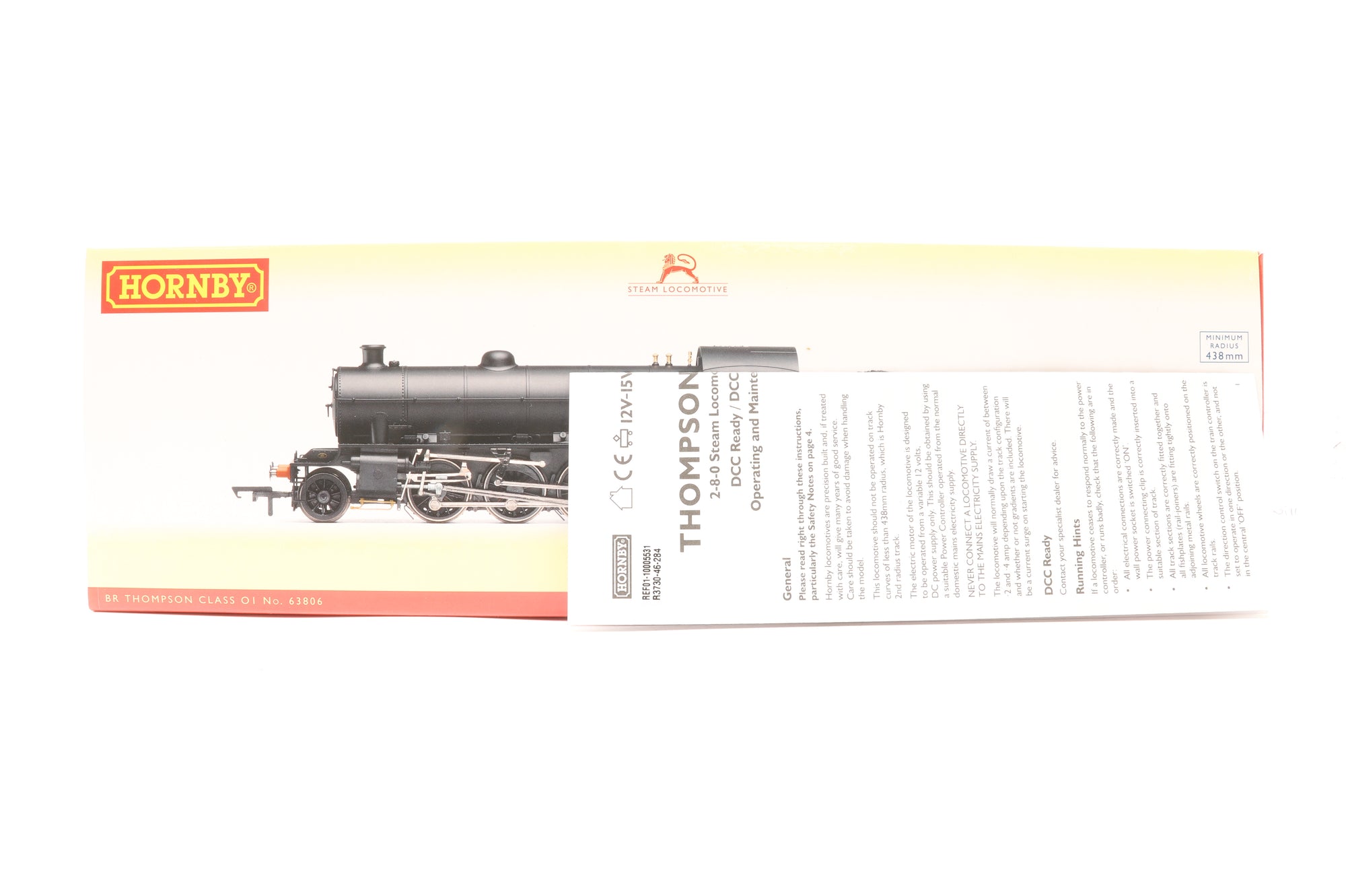 Hornby OO R3730 BR Thompson Class 01 No. 63806