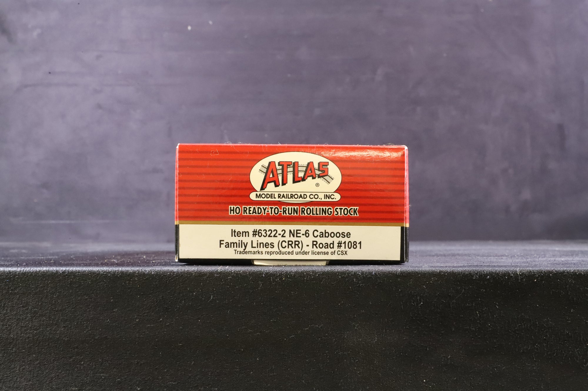 Atlas HO 6322-2 NE-6 Caboose No.1081 in CRR 'Family Lines' Livery