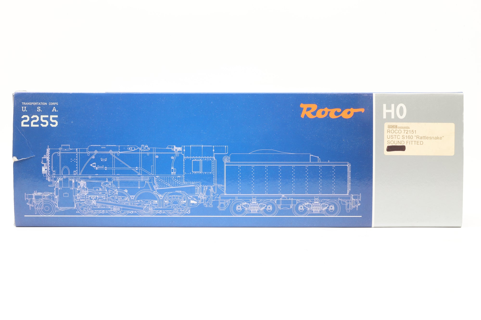 ROCO HO 72151 Class S160 '2255' USATC DCC Sound