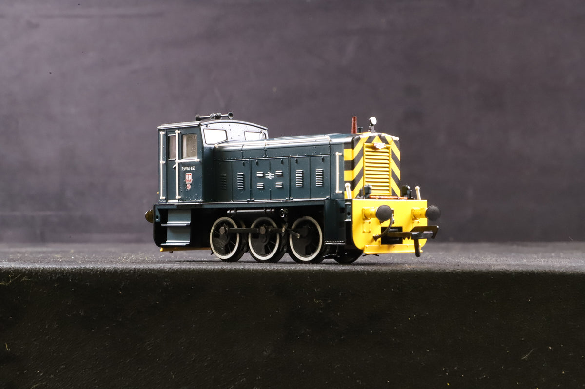 Model Rail OO MR-404 Ruston PWM No.652 in BR Blue w/ Wasp Stripes