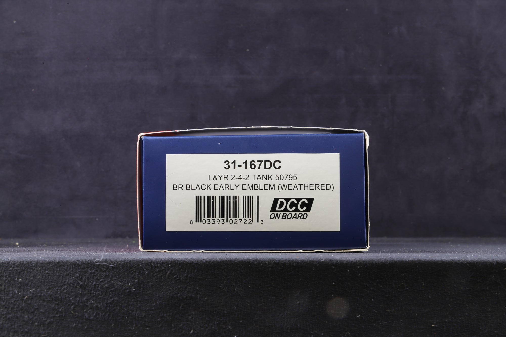 Bachmann OO 31-167DC L&YR 2-4-2 Tank '50795' BR Black Early Emblem (Weathered)