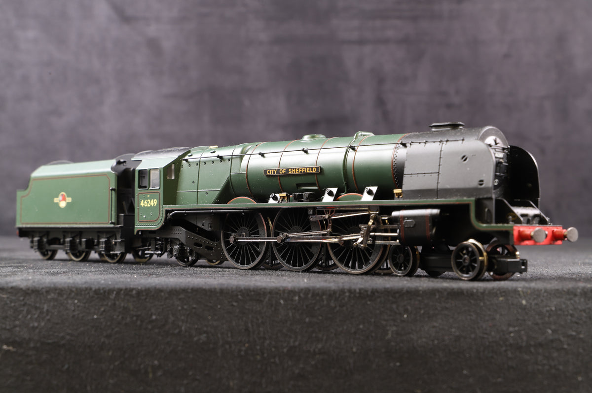 Hornby OO R2782XS Duchess Class 8P &#39;46249&#39; &#39;City Of Sheffield&#39; BR Green L/C, DCC Fitted