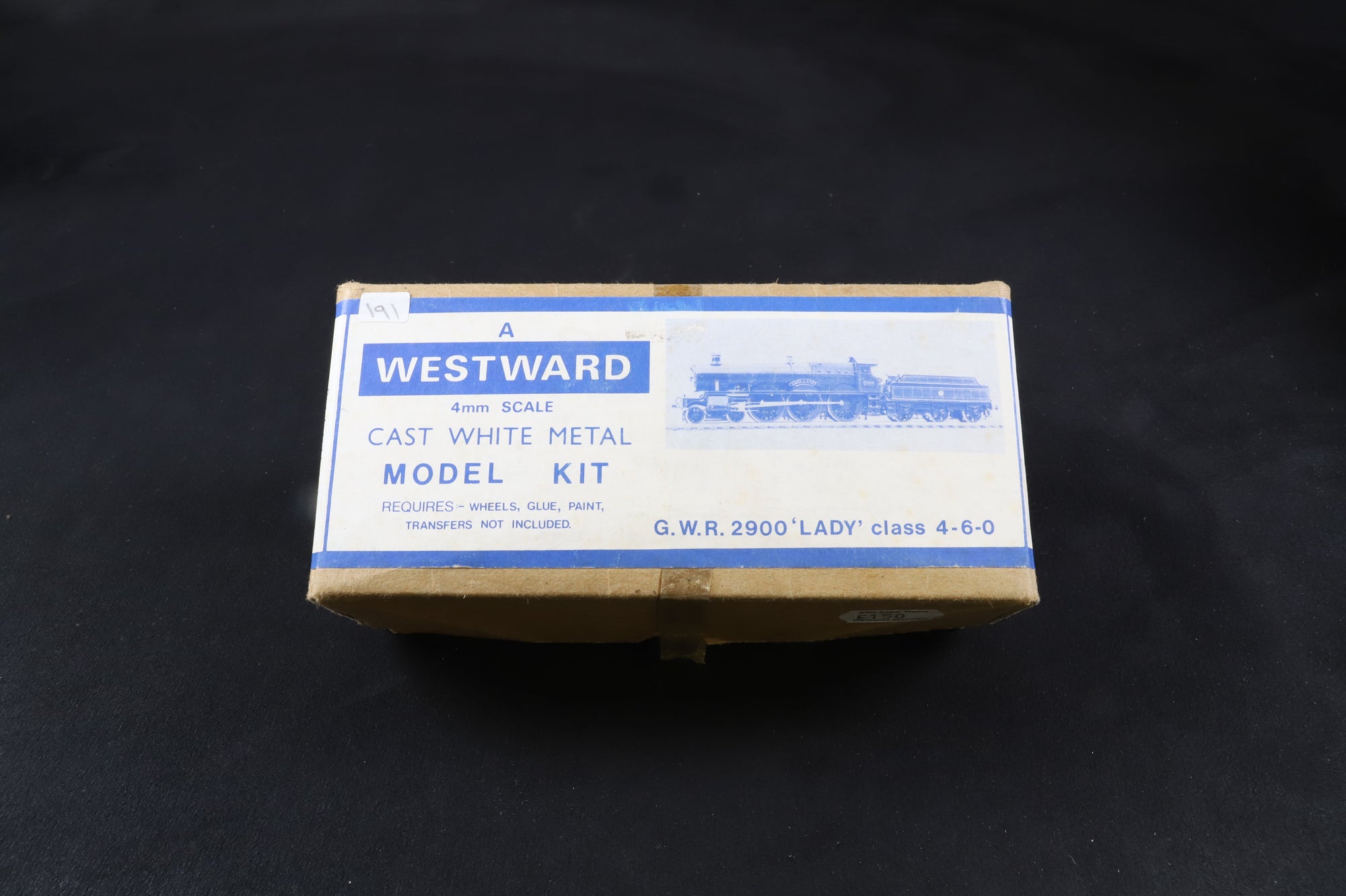 Westward OO GWR 2900 'Lady' 4-6-0 Class Cast White Metal Kit