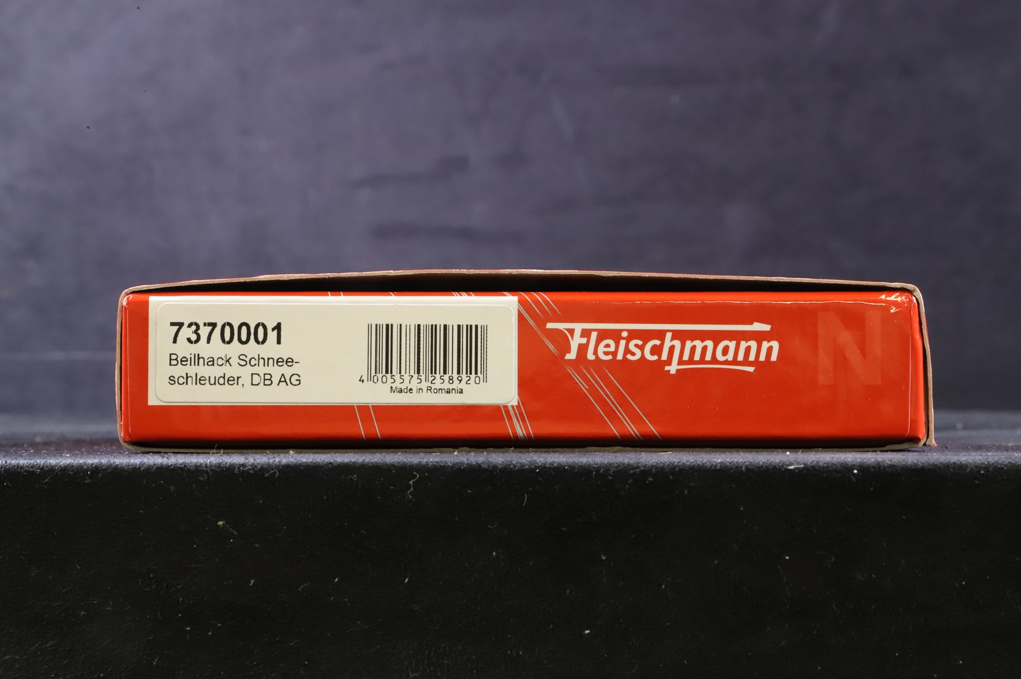 Fleischmann N Gauge 7370001 Beilhack Snow Blower in DB Red - DCC Sound/Functional Blower