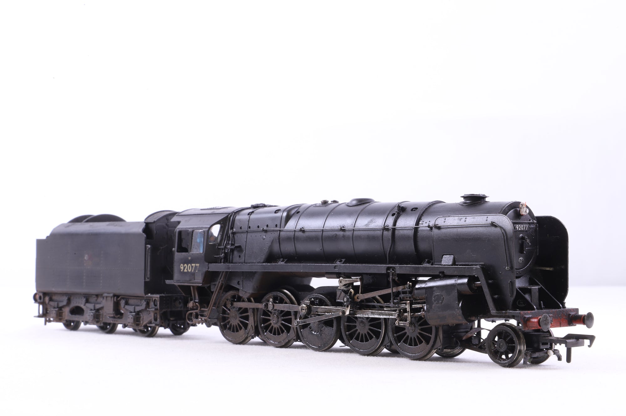 Bachmann OO 32-857 9F 2-10-0 '92077' BR Black L/C Weathered
