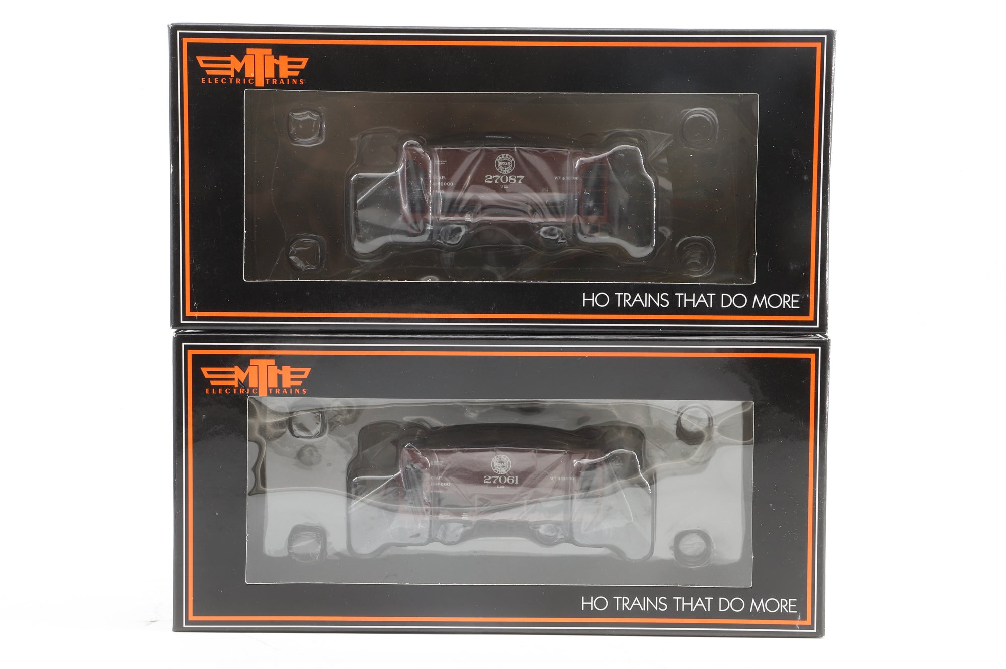 MTH HO 80-90088 4-Pack of 70T Centre Discharge Ore Cars in DMIR Livery