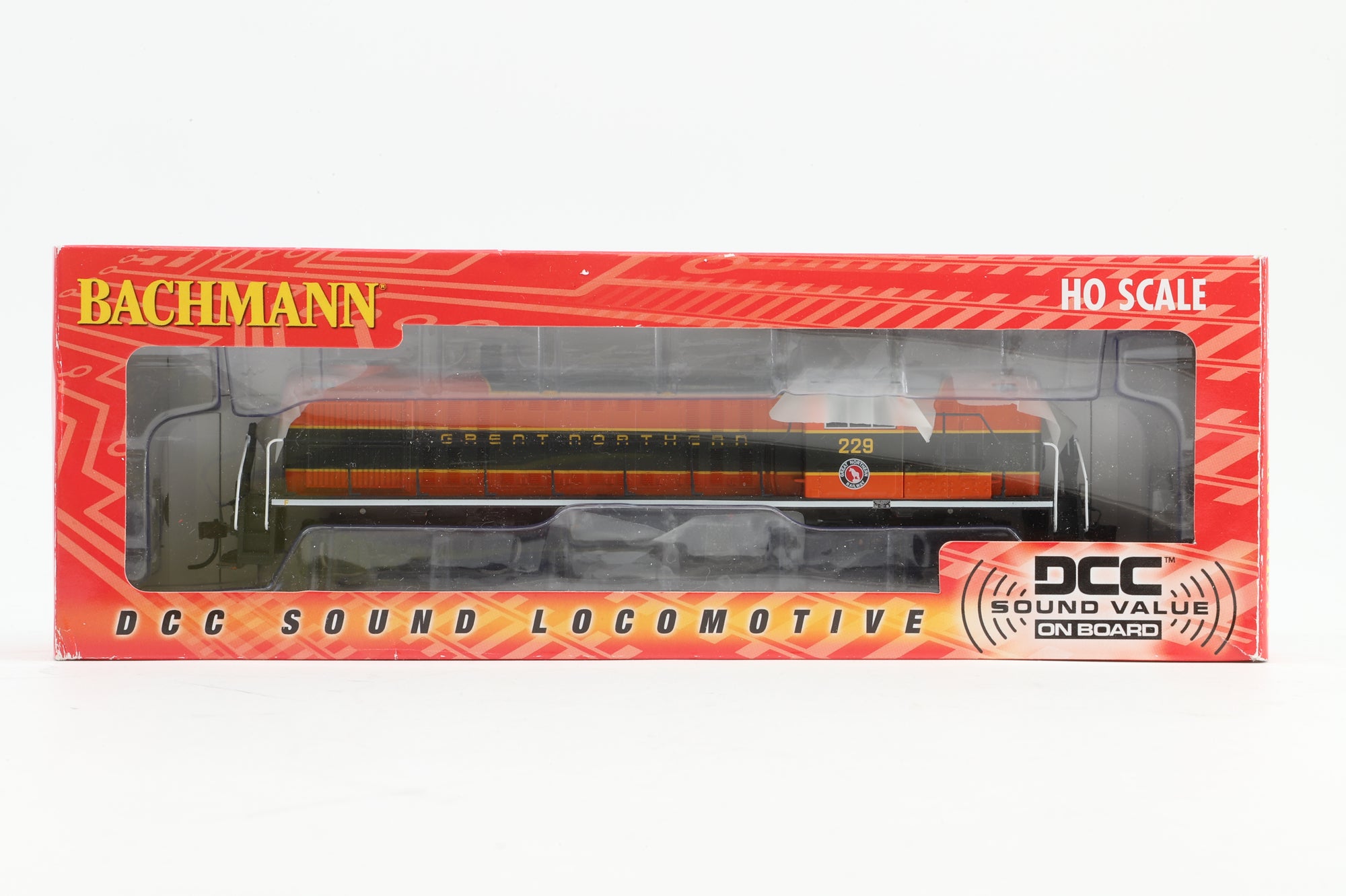 Bachmann HO 63906 Alco RS-3 Diesel Locomotive Great Northern '229' DCC Sound