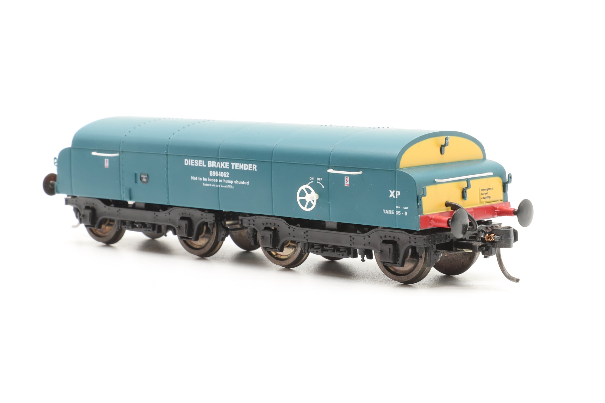 Hornby OO Diesel Brake Tender BR Blue