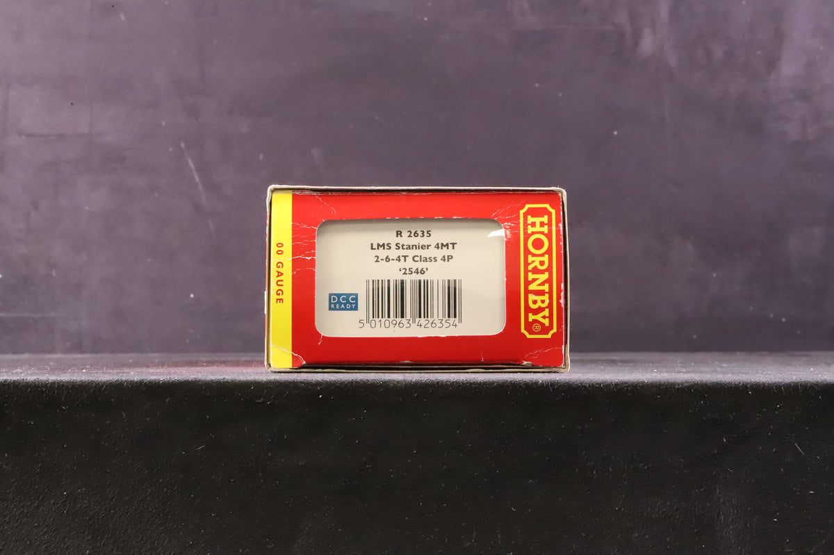 Hornby OO R2635 Stannier 4MT/Class 4P 2546 in Lined LMS Black