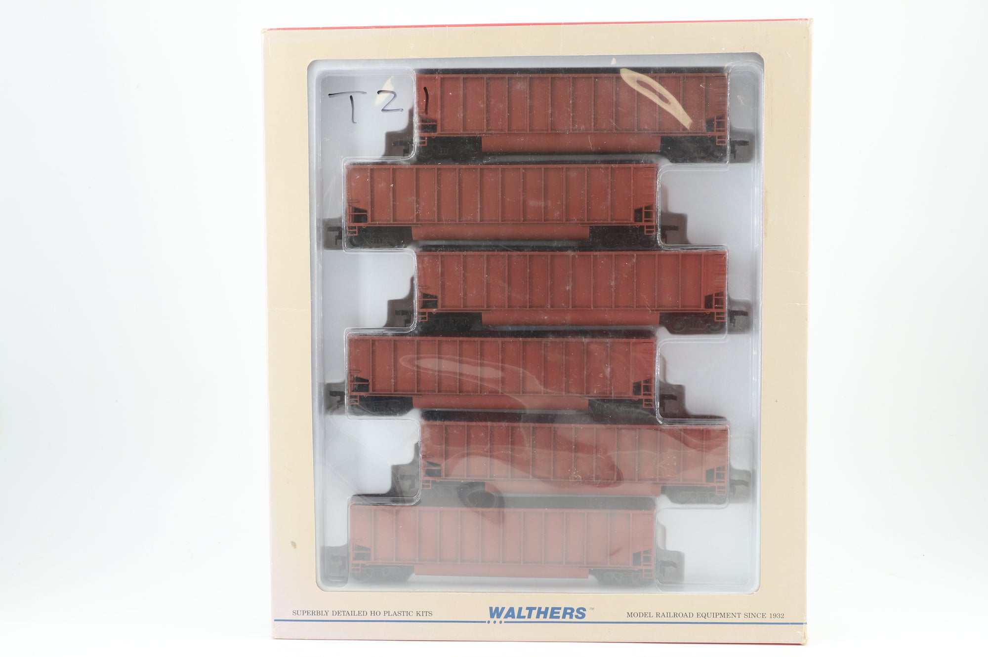 Walthers HO 932-5316 6-Pack of Bethgon Commonwealth Hoppers - Pro-Weathering